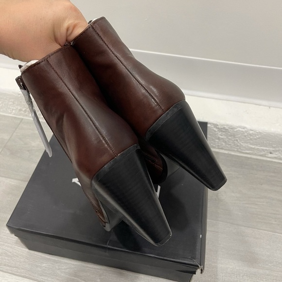 Naturalizer Rooney Dual Zip Bootie Chocolate 10.5 - Picture 5 of 10